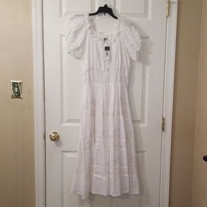 Long White Summer Dress